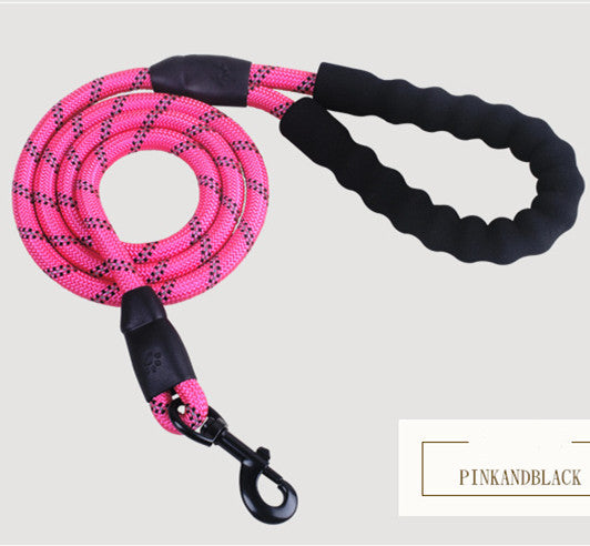 Effortless dog walking with Foam Handled Reflective Nylon Leash. Secure, durable, anti-slip handle. Invest in comfort! Shop Now!