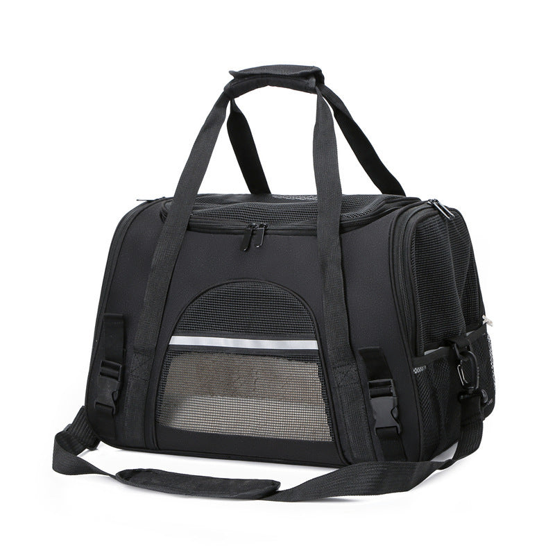 Multifunctional Pet Shoulder Bag: Comfortable, durable, spacious, secure, lightweight, convenient travel. Shop Now!