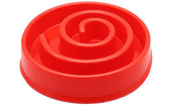Pet feeding bowls: Prevent choking, promote slow eating. Available in various colors for dogs and cats. Shop Now!