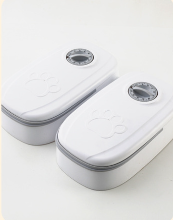 Convenient Automatic Pet Food & Water Dispenser Timer.
