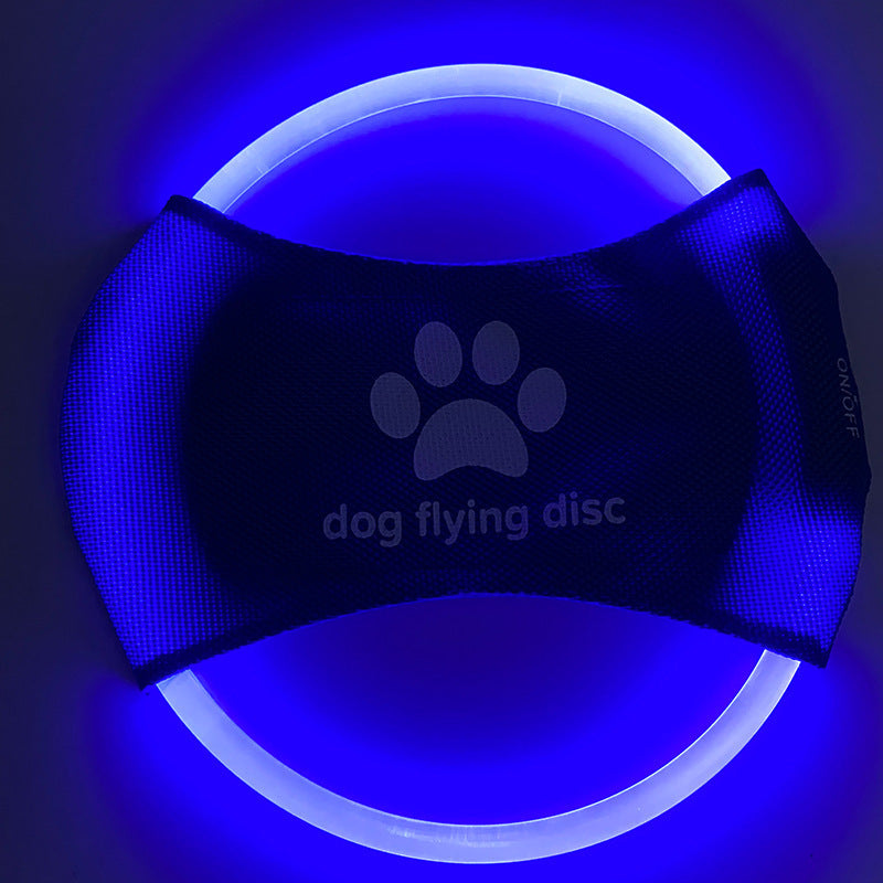 Illuminated Flying Disc.