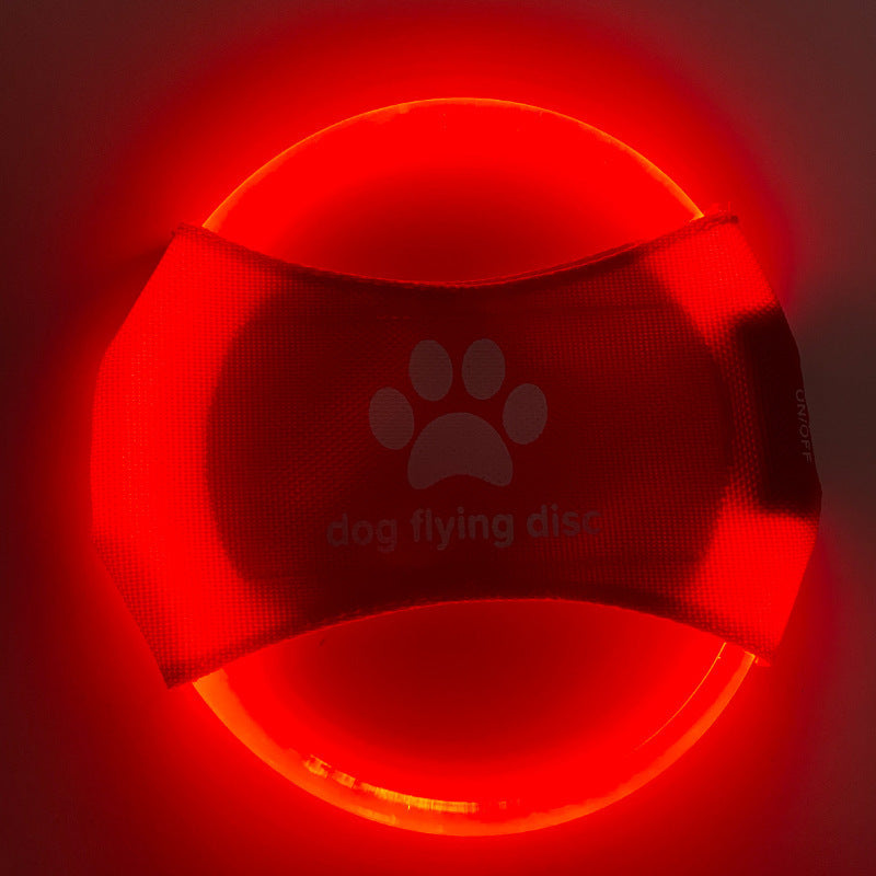 Illuminated Flying Disc.