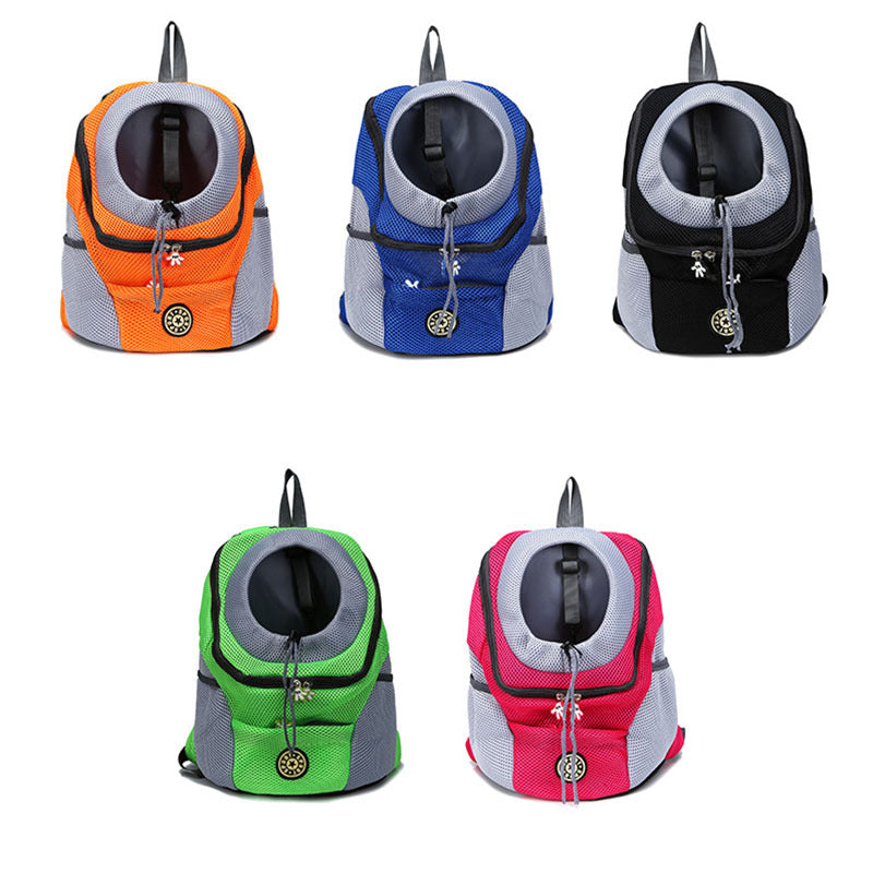 Convenient Portable Pet Backpack: Ultimate Dog Travel Bag. Safety, Comfort, Ventilation. Spacious, Durable, Stylish Carrier for Small to Medium Dogs.Shop Now!