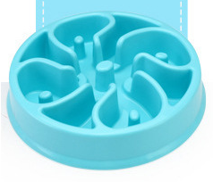 Pet feeding bowls: Prevent choking, promote slow eating. Available in various colors for dogs and cats.Shop Now!