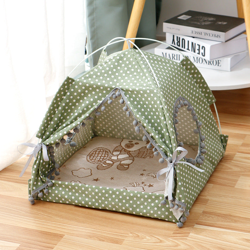 Premium Comfort Pet Bed: Washable, Stylish Design