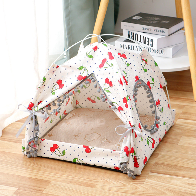 Premium Comfort Pet Bed: Washable, Stylish Design
