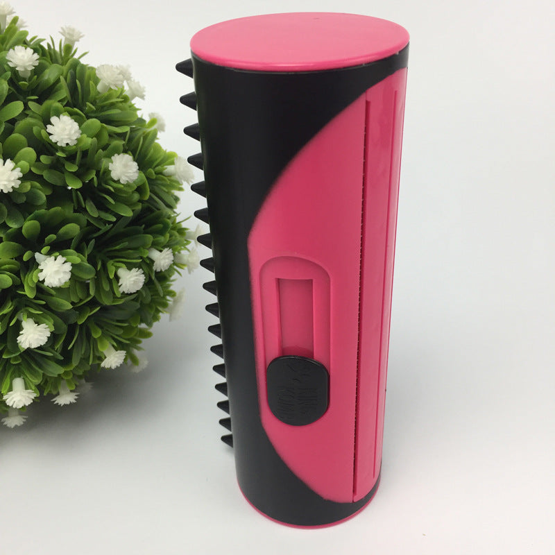 Essential pet grooming tool: Dog and Cat Comb and Lint Roller Brush ensure efficient hair removal and grooming.