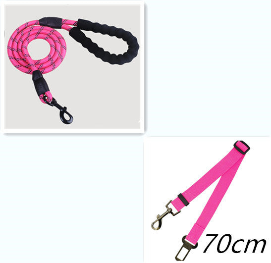 Effortless dog walking with Foam Handled Reflective Nylon Leash. Secure, durable, anti-slip handle. Invest in comfort! Shop Now!