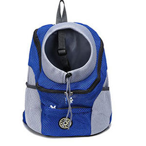 Convenient Portable Pet Backpack: Ultimate Dog Travel Bag. Safety, Comfort, Ventilation. Spacious, Durable, Stylish Carrier for Small to Medium Dogs.Shop Now!