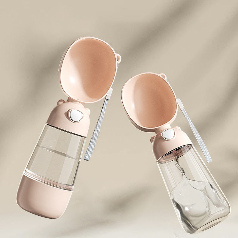 Portable pet water dispenser for hydration on-the-go. Crafted from safe materials. Ideal for outdoor use.Shop Now!