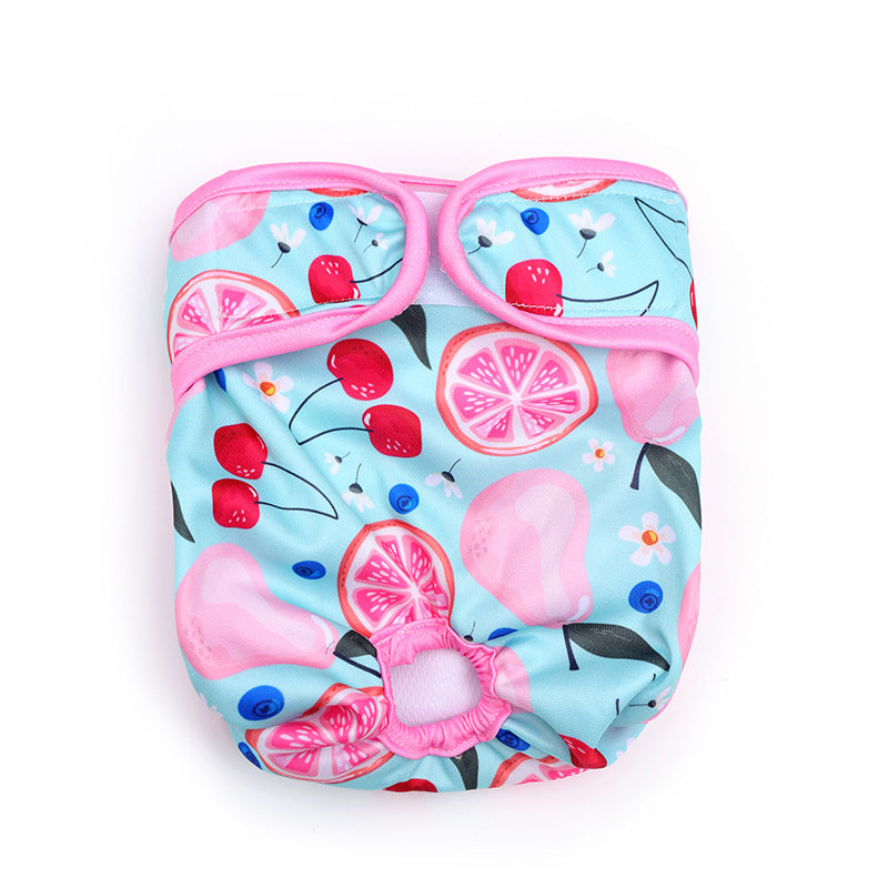 Ultra-Comfort Dog Menstrual Diaper Pants: Premium Polyester for comfort, durability. Superior protection & convenience. Order now!