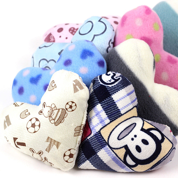 Plush Chew Toy Collection: Various Designs, Chew Toys, Random Colors, Love Pillow, Square Pillow. Shop Now!