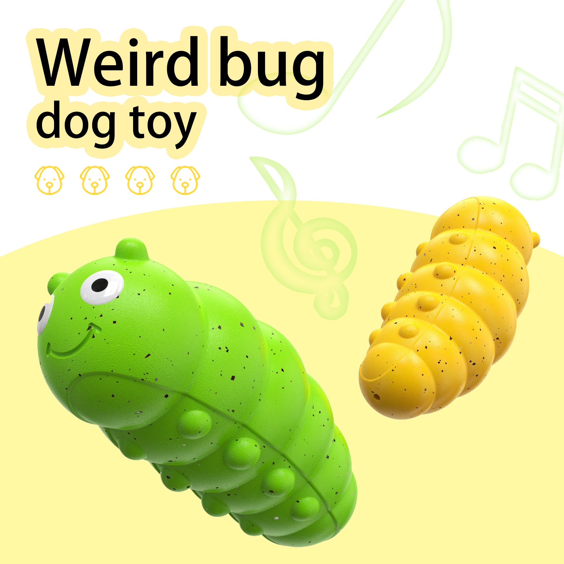 Discover our Barking Bug Teething Toy! Engaging, durable, soothing. Perfect for teething pups. Shop now!"