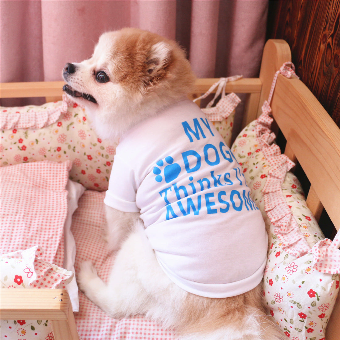 Cotton Pet Vest: Comfortable, Stylish, Breathable, Durable, Dog Apparel, High Quality Materials.Shop Now!