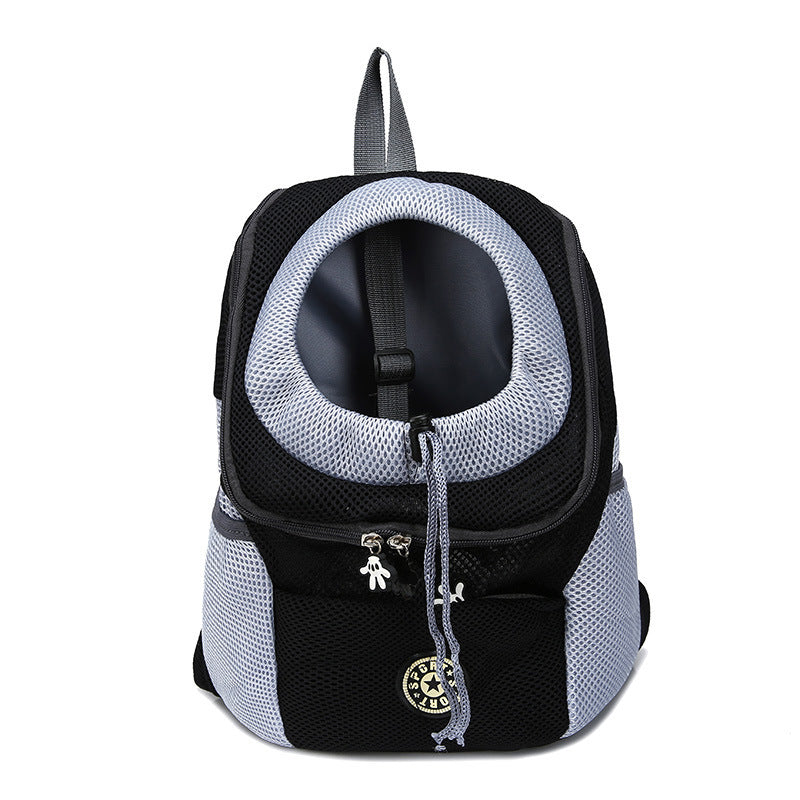 Convenient Portable Pet Backpack: Ultimate Dog Travel Bag. Safety, Comfort, Ventilation. Spacious, Durable, Stylish Carrier for Small to Medium Dogs.Shop Now!