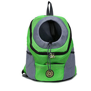 Convenient Portable Pet Backpack: Ultimate Dog Travel Bag. Safety, Comfort, Ventilation. Spacious, Durable, Stylish Carrier for Small to Medium Dogs.Shop Now!