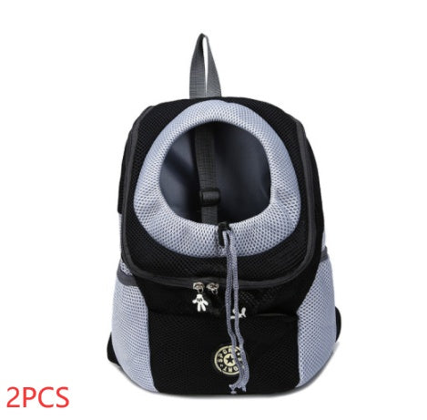 Convenient Portable Pet Backpack: Ultimate Dog Travel Bag. Safety, Comfort, Ventilation. Spacious, Durable, Stylish Carrier for Small to Medium Dogs.