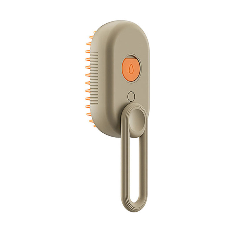 Steam Pet Brush: Unique Spray, High-Quality, USB Rechargeable, Ergonomic Design, Multifunctional Application."