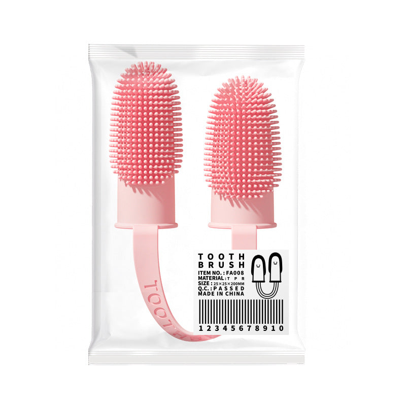 Discover essentialPet Tooth Cleaning Finger Set ensures convenient and effective dental hygiene for your furry friend.