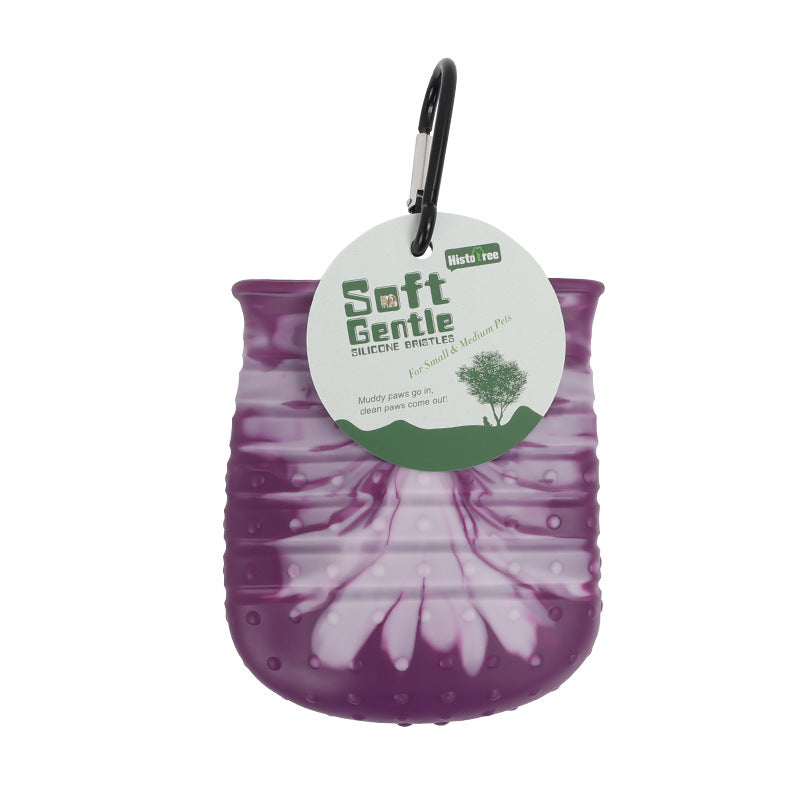 Discover our 2-in-1 Pet Paw Cleaner & Brush! Dual functionality for grooming needs. Portable, powerful silicone bristles ensure cleanliness & comfort. Say farewell to mess with ease. Shop Now!
