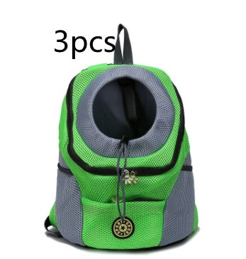 Convenient Portable Pet Backpack: Ultimate Dog Travel Bag. Safety, Comfort, Ventilation. Spacious, Durable, Stylish Carrier for Small to Medium Dogs.